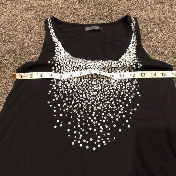 Medium Only Brand sequined tank top - Picture 4 of 6